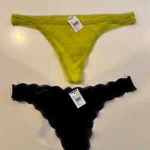 Full Tilt Thong  Lace Panties